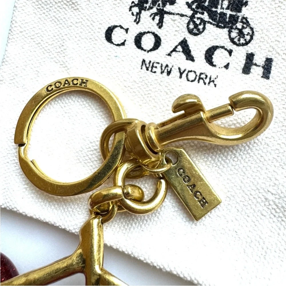 FLASH SALE - Coach Cherry Y2K Bag Charm